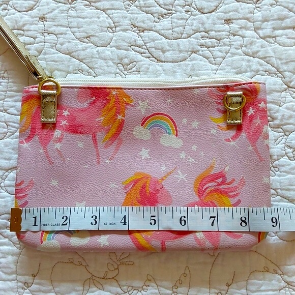 Luv Betsey by betsy johnson Unicorn Wristlet purse OS - Picture 4 of 11